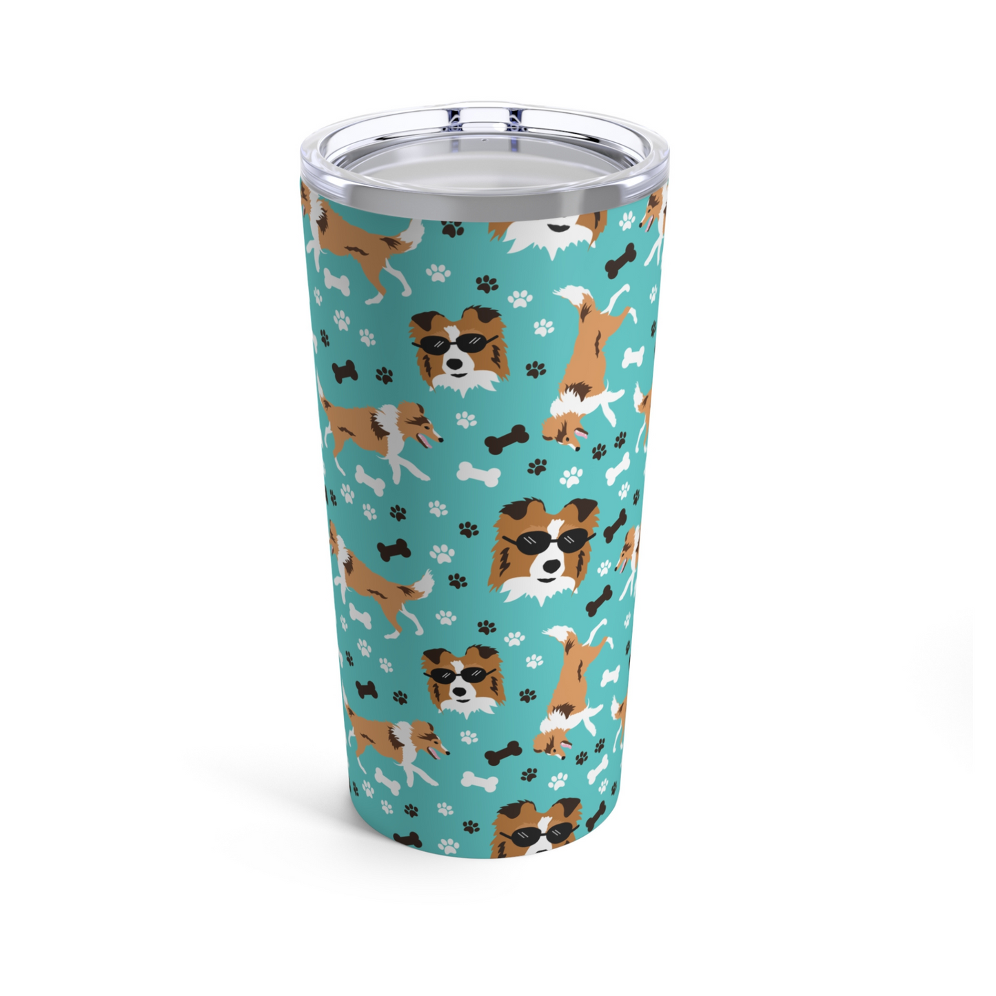 Sheltie Shetland Sheepdog Coffee Mug Tumbler