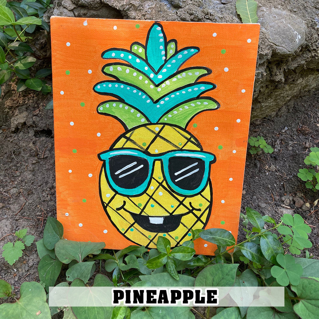 Pineapple Canvas Paint Art Kit